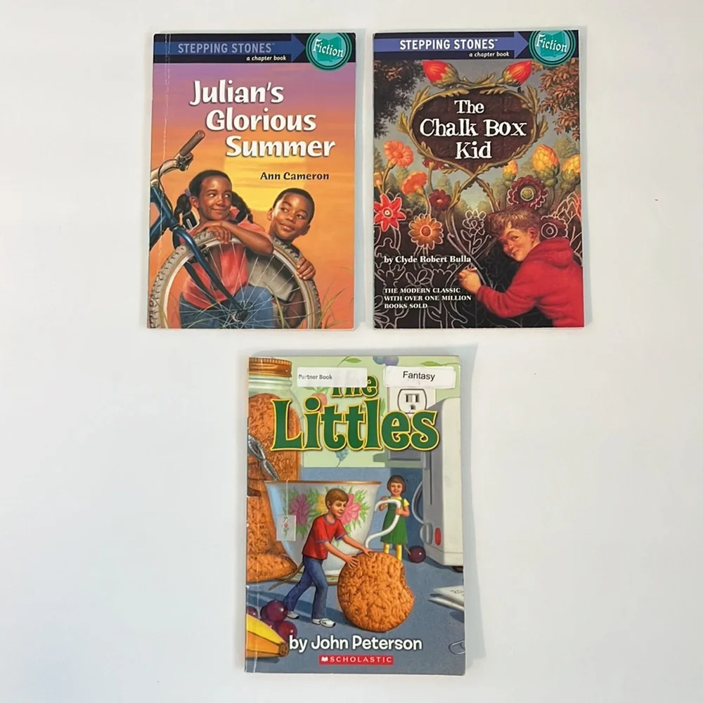 Kids Chapter Books Bundle Chalk Box Kid Julian's Glorious Summer The Littles